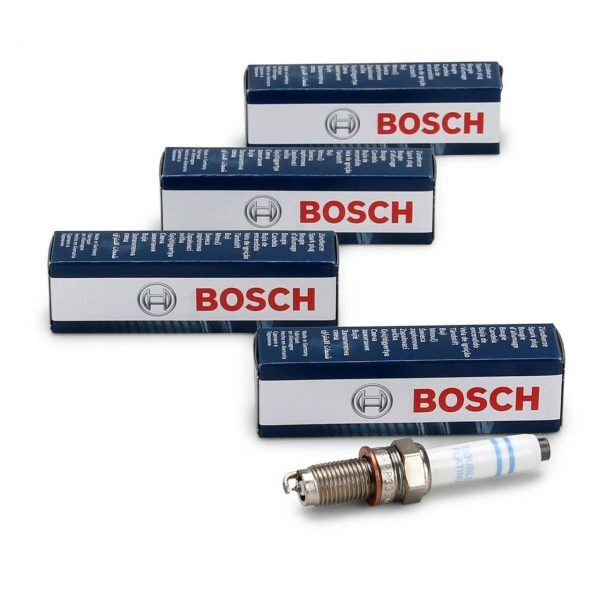 Kit de 4 Bujias Mini Cooper R56 R58 R60 - BOSCH Alemanas 3 Kit de 4 Bujias Bosch Vw Golf 1.4 Tsi